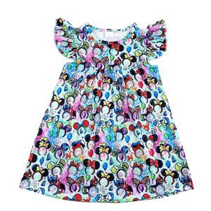 Girls Boutique Blue Minnie Mouse dress size 12/18 m